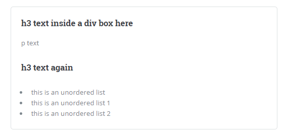HTML stuff