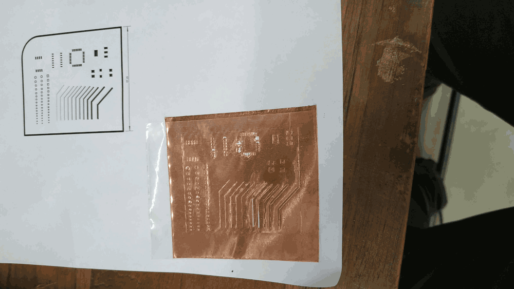 Trying to cut Copper tape