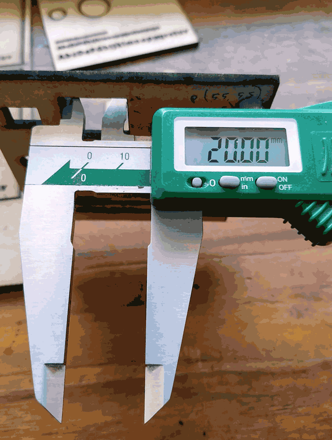 Measuring the Kerf