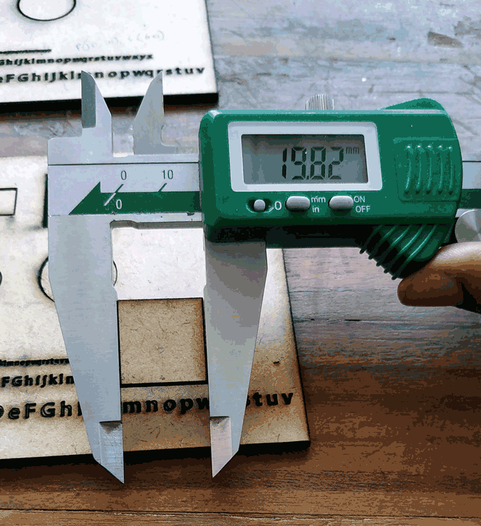 Measuring the Kerf