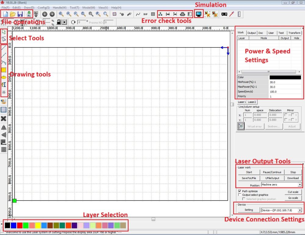 RDworks UI