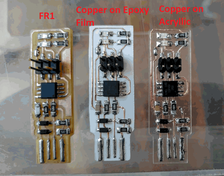 Trying out additional PCB manufacturing techniques