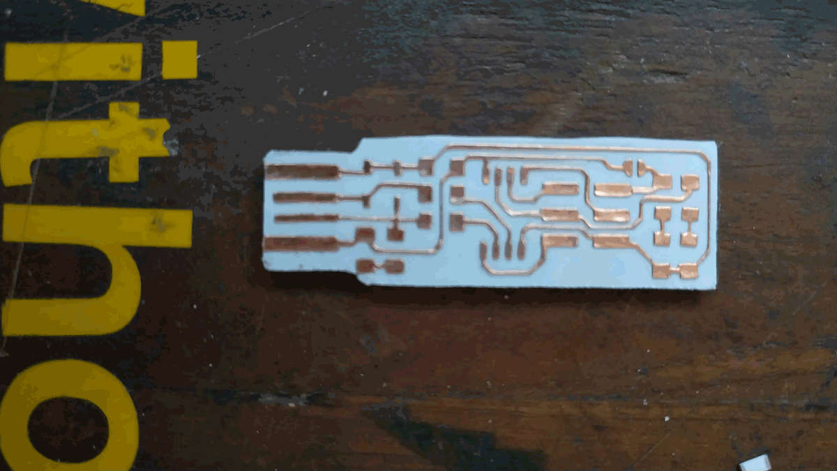 Transfering the PCB