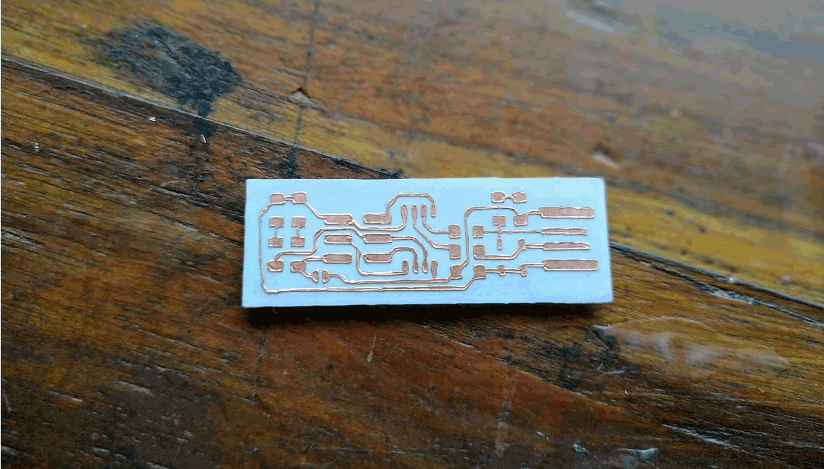 Transfering the PCB