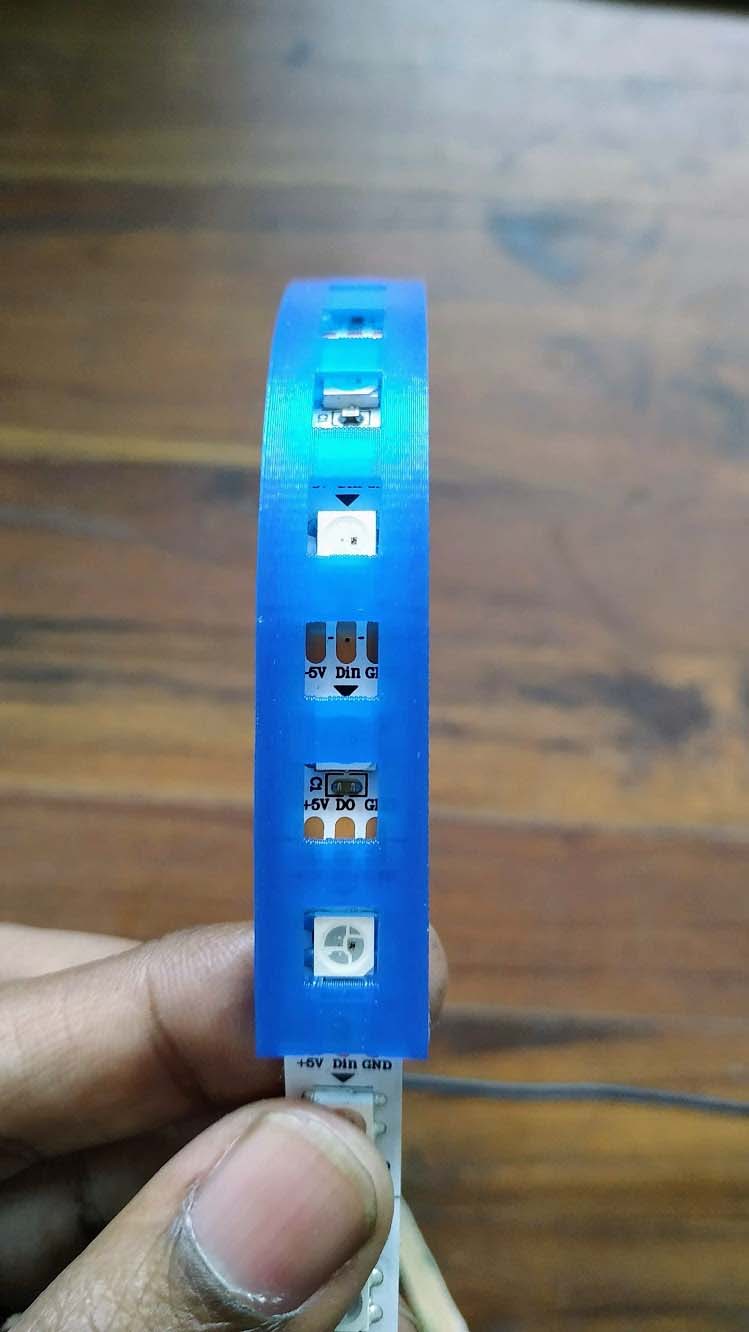 First Print Output: LEDs are not aligning