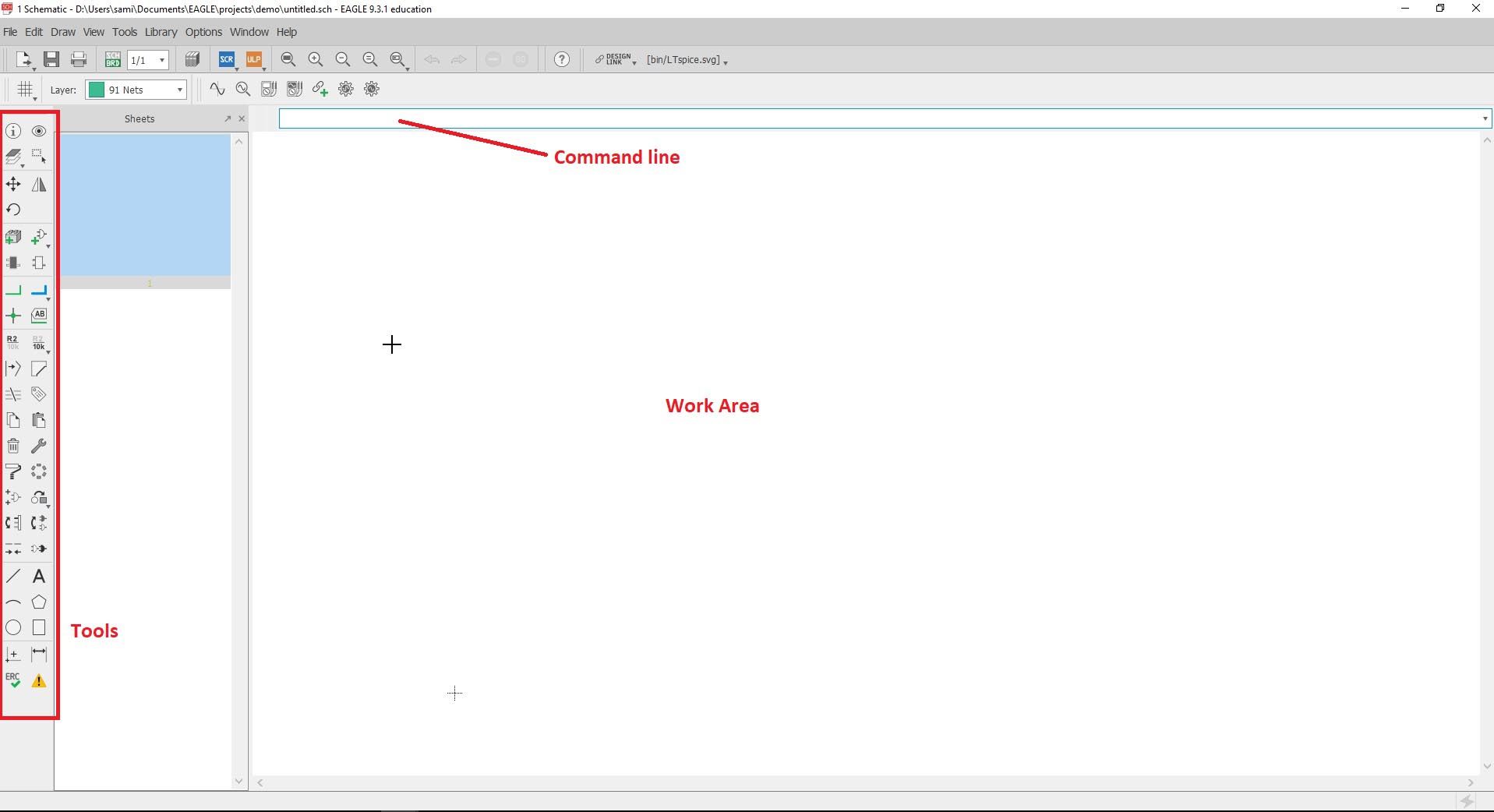 Schematic Editor Interface