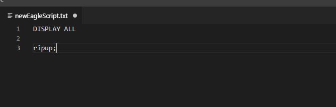 Example Script that rips up all traces