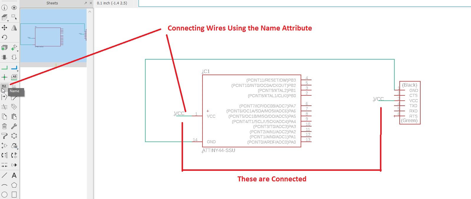 Connecting Wires