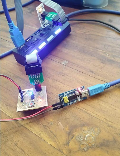 Powering the whole setup through the FTDI Module