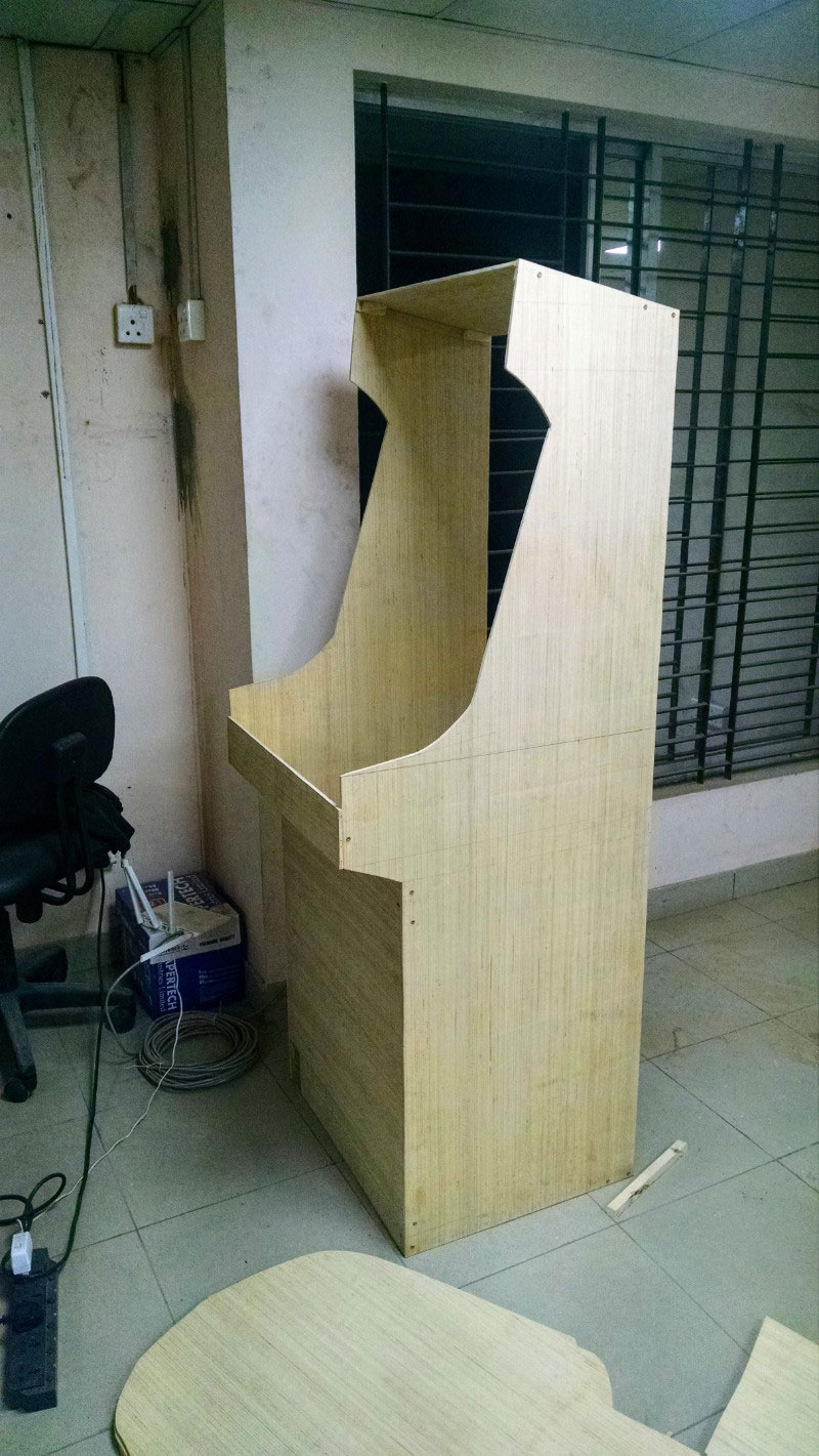 Semi Assembled Game Arcades at Fab Lab IUB