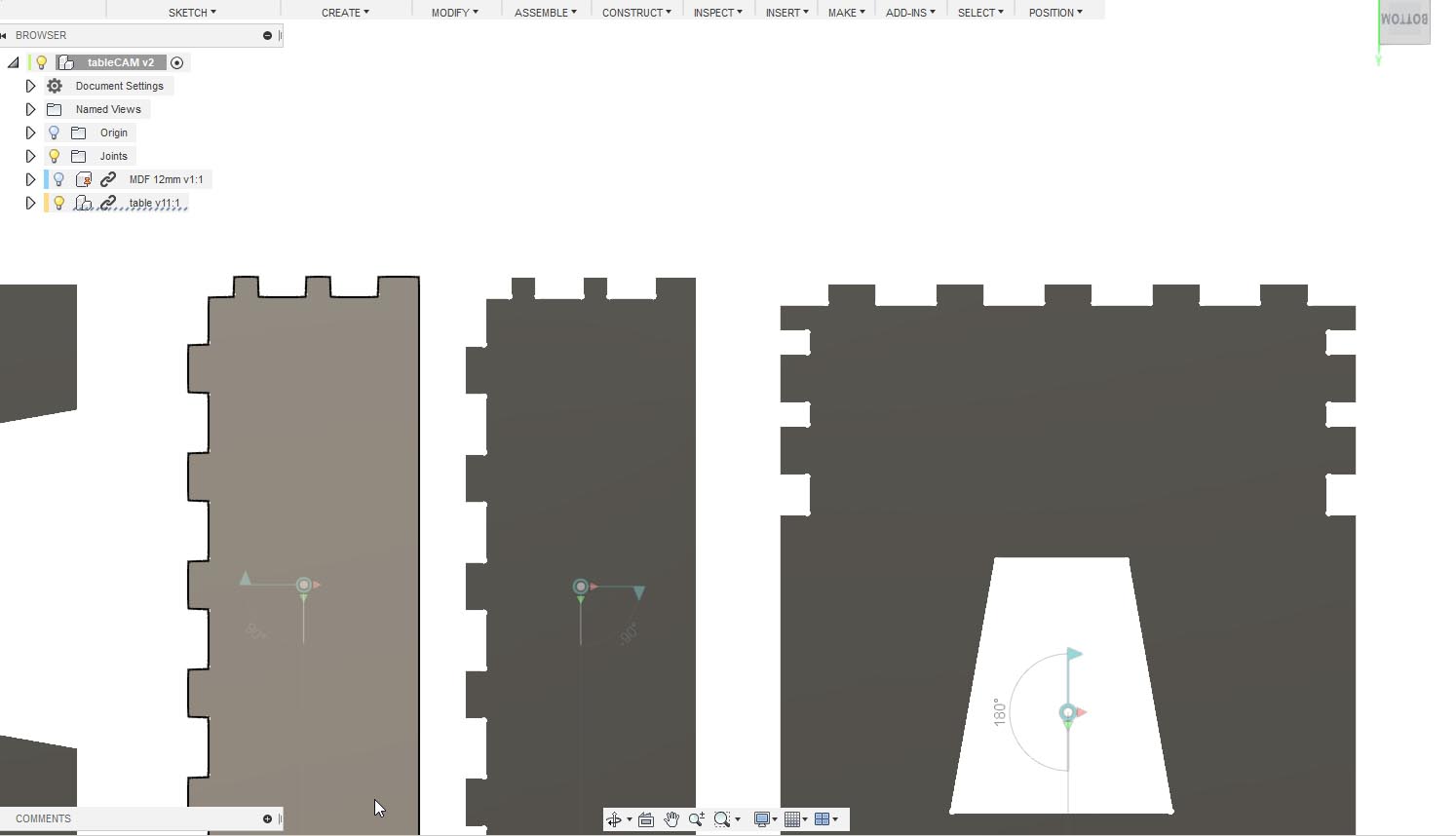 Dogbone Script Output