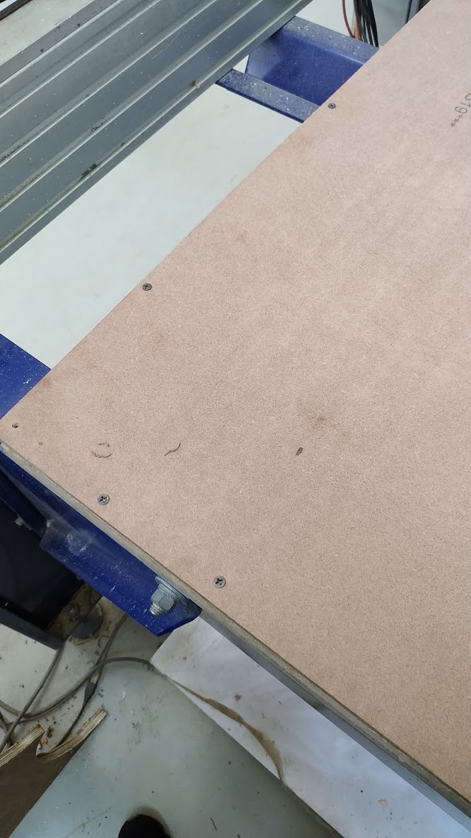 Fastened two Screws to the side to fix that