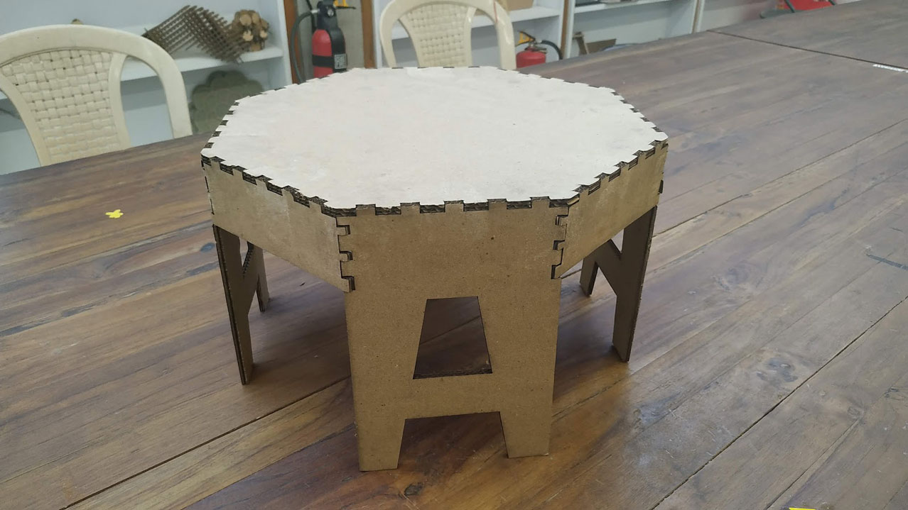 Scaled down model