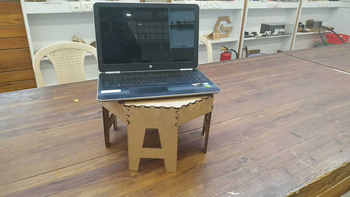 Scaled down model