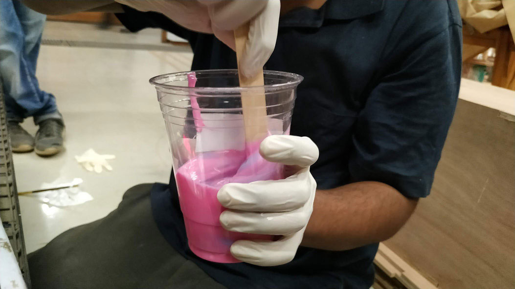 Mixing the Compound