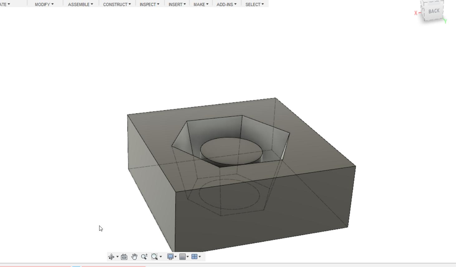 Bottom Negative Block