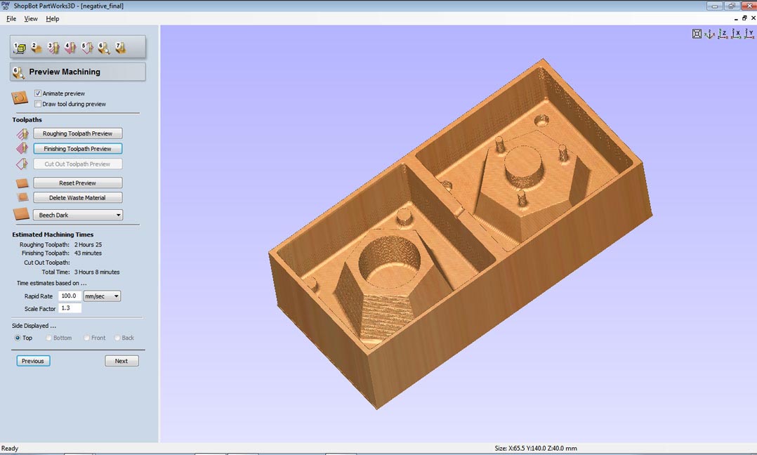 Step 6: Preview & Simulation