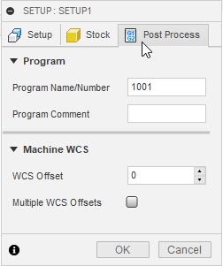 Setup Options that I used