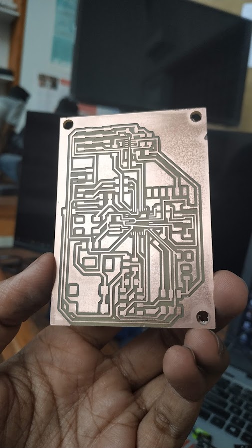 Board Cutout, did some minor sanding with 1000 grit sandpaper