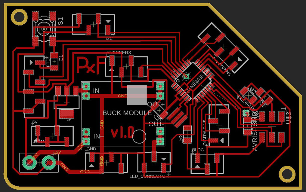 My 328p board in Eagle