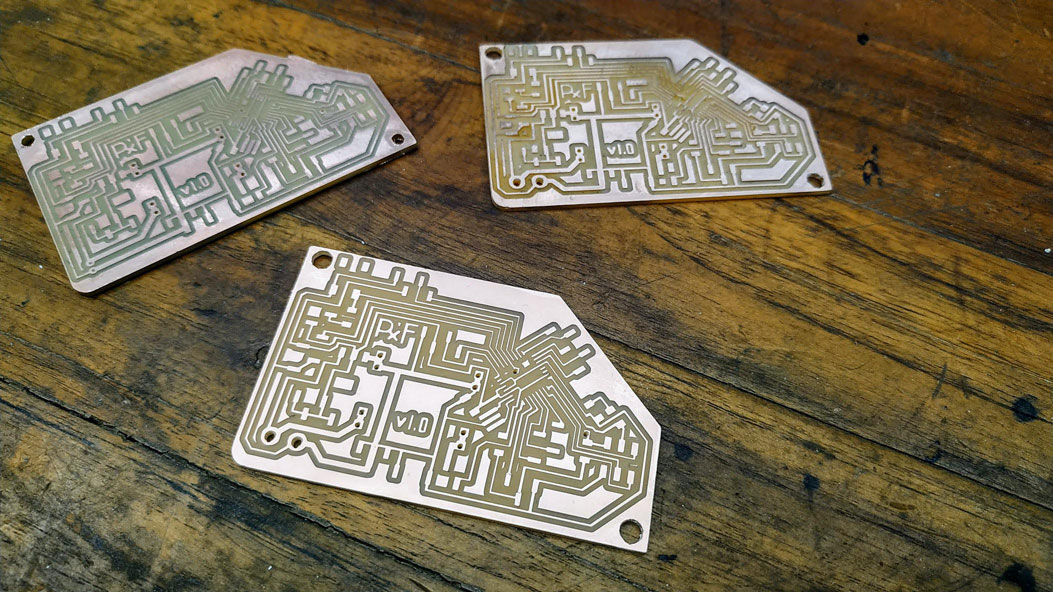 Pictures during Milling