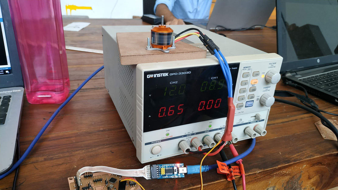 Power Consumption at ESC.write(140)