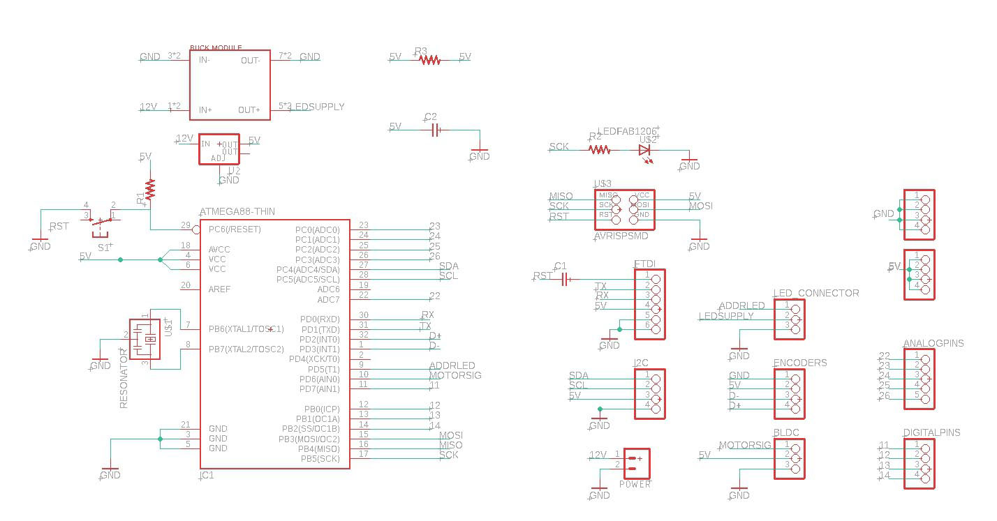 My Schematic in Eagle