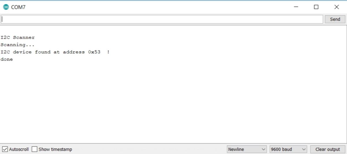 ->Checking if Accelerometer is Detected