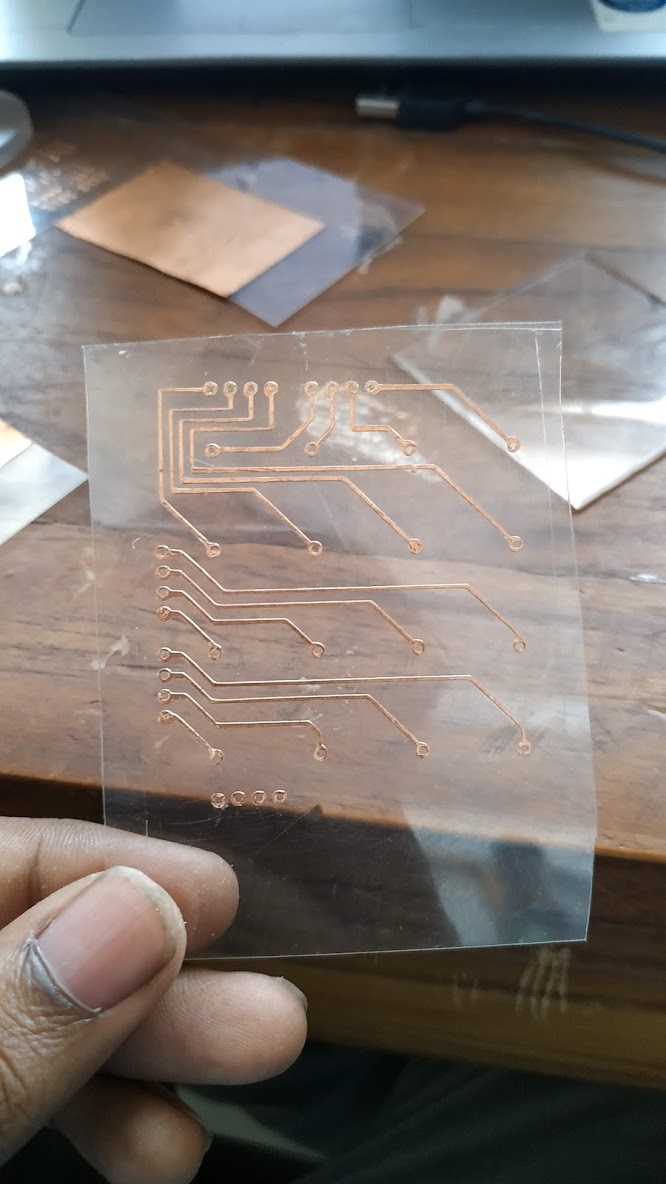 Trying to Create layers for 4x4 LED matrix using Vinyl Cutter