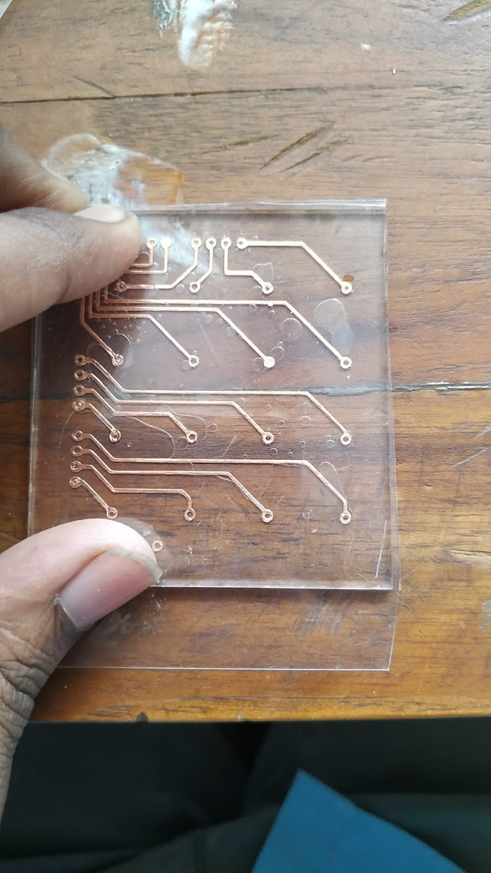 Trying to Create layers for 4x4 LED matrix using Vinyl Cutter
