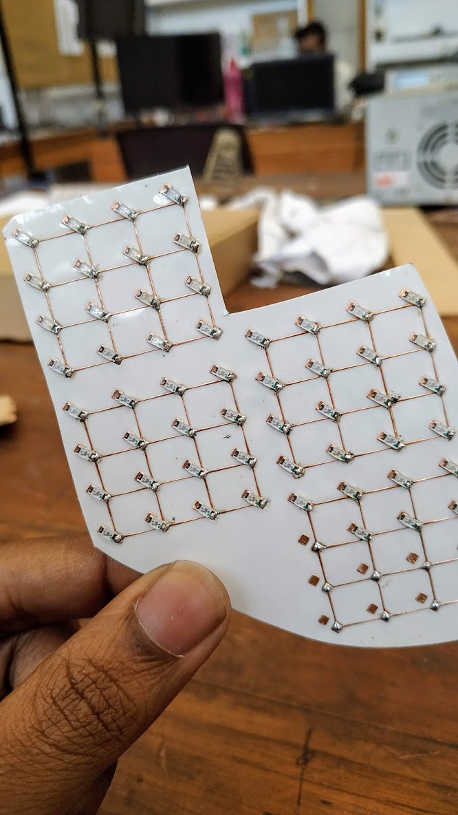 Soldering the 1206 LEDs