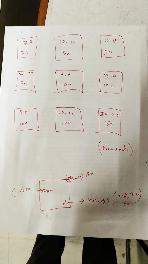 Different Power & Speed Settings I tried in Scan Mode